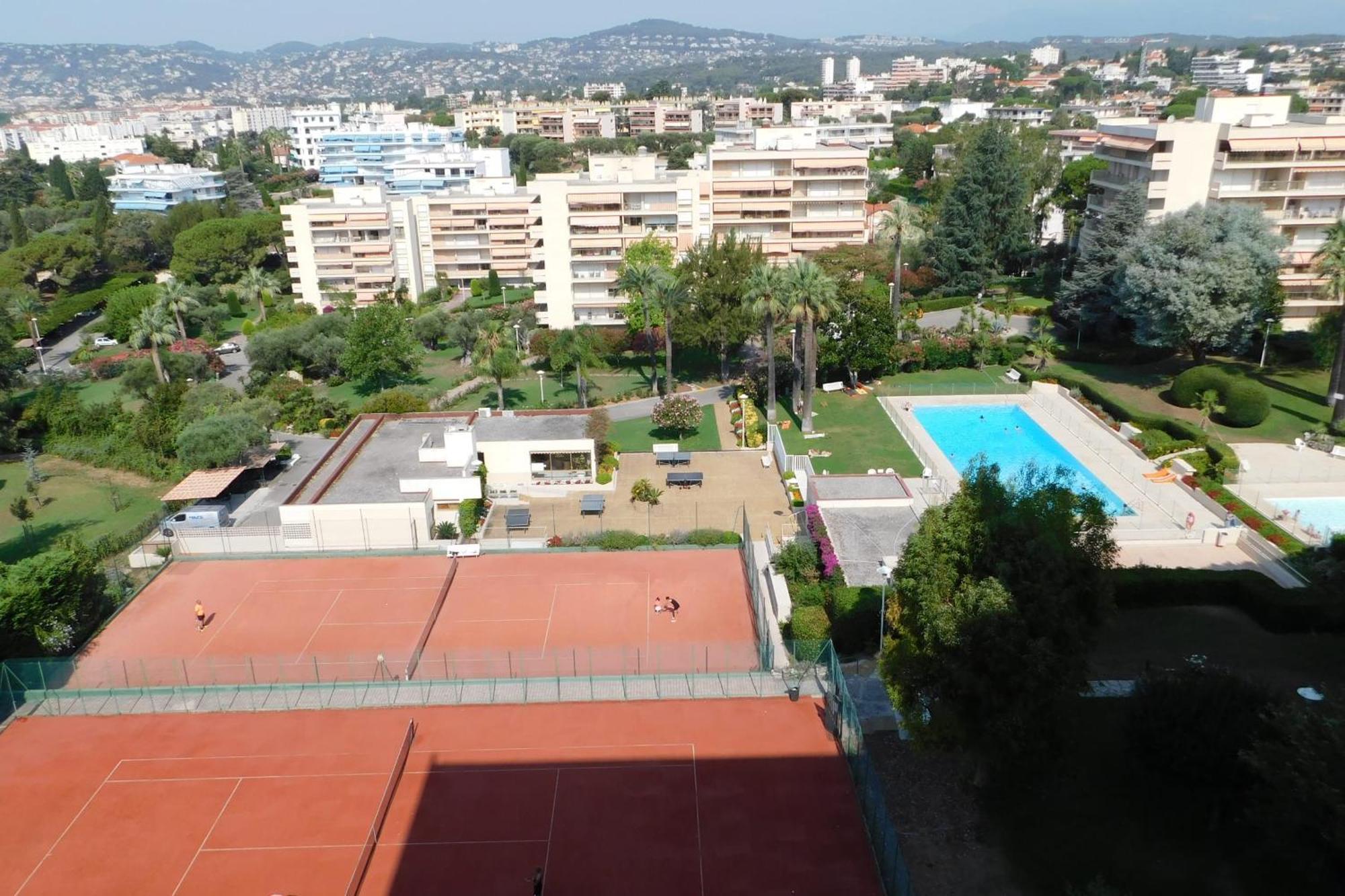 Apartmán Charming T2 Eden Park With Swimming Pool Private Parking Juan-les-Pins Exteriér fotografie